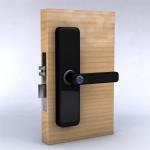 Tuya APP Door Lock Smart Fingerprint Door Lock For Bedroom