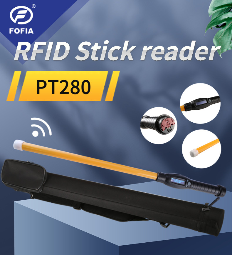 Handheld Portable RFID Stick Reader For Animal Electronic Ear Tags