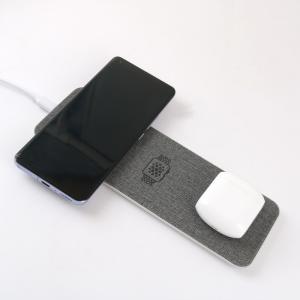 Wholesale Weave Surface Face Mobile Phone Wireless Charger for Earphone 15w 20w from china suppliers