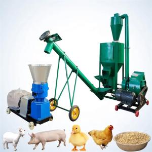 Wholesale Corn Soybean Feed Grinding Machine High Capacity Pellet Making Machine from china suppliers
