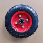 Wheelbarrow Garden Seat Cart Rubber Inflatable Wheel 4.10/3.00 -4, Plastic