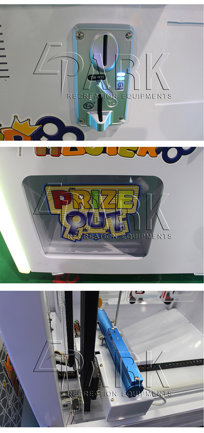 Key Master Entertainment Game Coin Operated Vending Machine Fashion And Atttractive