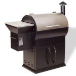 Outdoor Trolley Cooking Wood Pellet Bbq Grill For Panic Barbecue Smokers With CE