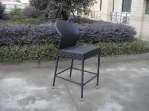 Wholesale Resin Wicker bar chair , Contemporary PE Rattan Bar Furniture from china suppliers
