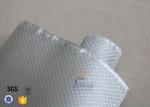 Satin Weave 220gsm Silver Coated Fabric Fiberglass Cloth Thermal Insulation