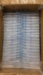 ISO14001 PEVA Cosmetic Toiletry Bag SGS Clear PVC Plastic Bag With Snap Button