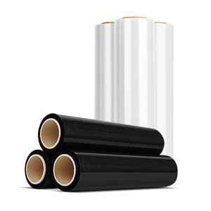 Wholesale Customized PE Lldpe Jumbo Stretch Film Pallet Wrapping Plastic Roll For Goods Parcel Packing from china suppliers
