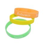 Decorative Personalized Silicone Wristbands Custom Logo Waterproof