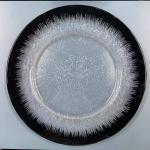 13 Inch Beautiful Shiny Brown Glass Charger Plates For Events