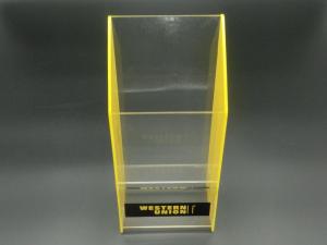 Wholesale Single Acrylic Document Holder Desktop Lucite Leaflet Stand Counter Flyer Display from china suppliers