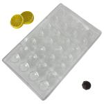 MHC Hard Plastic Small Chocolate Pastry Mold Bpa Free Food Grade Silicone