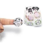 1000pcs Flexo Printing Adhesive Label Sticker Custom Plastic Round SGS