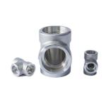 SS316 Stainless Steel Pipe Fitting Tees Forged Technics corrosion resistant