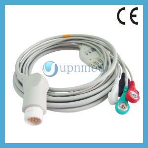 Wholesale M1986A Philips one piece ECG cable with leadwires 12pin from china suppliers