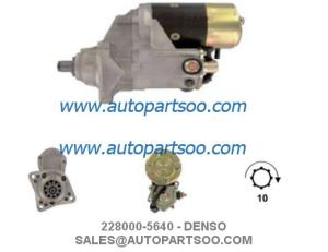 Wholesale 228000-5640 228000-5641 - DENSO Starter Motor 24V 4.5KW 10T MOTORES DE ARRANQUE from china suppliers