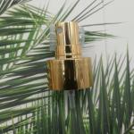 Bright Gold Metallized Perfume 28/410 Mist Spray Pump
