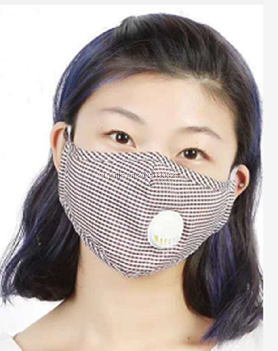 High Safety Woven Mask With PM2.5 Filter Non Disposable Anti Dust