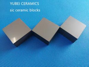 Wholesale Black Sic Ceramics High Hardness Wear Resistant Silicon Carbide Block from china suppliers