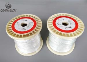 Wholesale White Color Insulated Heating Wire Nickel Alloy Wire Vitreous Silica Fiber 0Cr20Ni80 from china suppliers