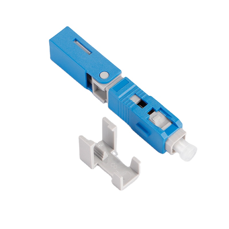 Telecommunication Networks FTTH SC UPC Fast Fiber Connector with Less than 0.3dB