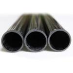 OEM custom carbon fiber spearfishing barrel for fishing rod round shaped carbon