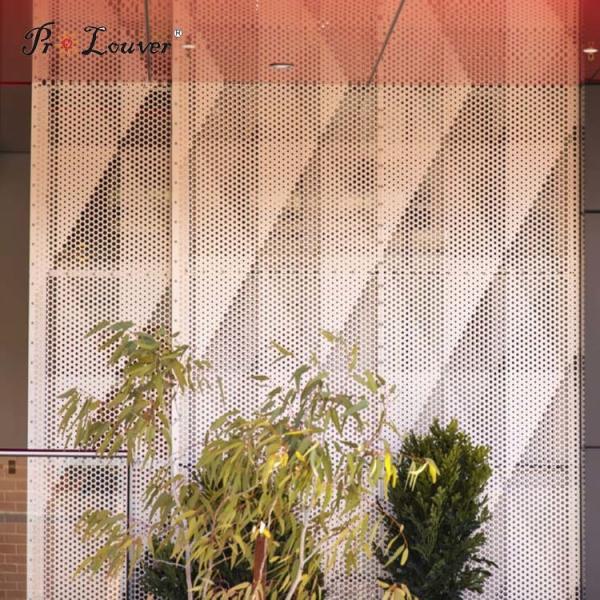 Interior/ Exterior Design Perforated Aluminum Customized Screen