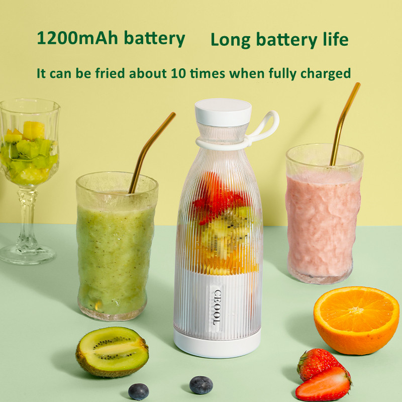 New Design Electric Mini Juicer Blender USB Rechargeable Wireless Smoothie Mixer Fast Portable Juicer Cup For Outdoor