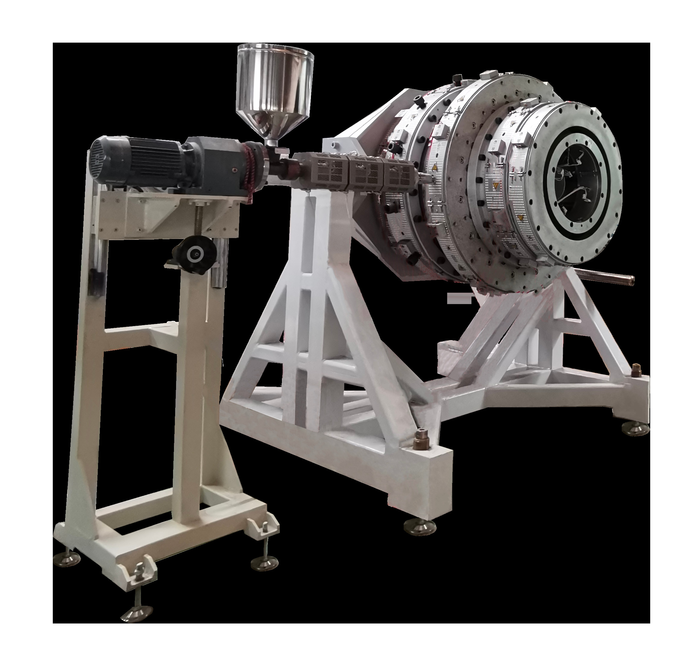 710-1600MM high capacity single screw HDPE pipe extrusion line