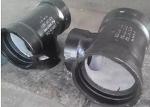 Anti Corrosion Ductile Iron Fittings All Socket Level Invert Tee AWWW C153