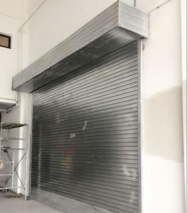 Wholesale Exterior 4 Hours Fire Rated Roller Shutter Door Metal 2m/min Industrial 380V from china suppliers