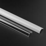 Aluminium Suspended LED Profile Heat Dissipation Round LED Extrusion Anodized
