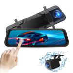 9.66 11.66 11.88 Inch Media Rear View Mirror Dashcam Dual 1080P Car DVR ADAS