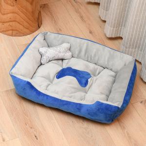 Wholesale Autumn Winter Plush Dog Kennel Polyester Warm Washable Pet Bed from china suppliers