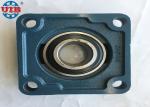 UCF207 Square Flange Pillow Block Bearings , HT200 HT250 Cast Iron Ball Bearings