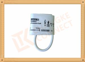 Wholesale White Fiber Non Invasive Blood Pressure Cuff for Small Child from china suppliers