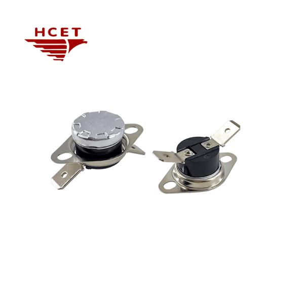 RoHS KSD301 Bimetal Thermal Switch Thermostat 125V 16A 148C Cut Off For Water