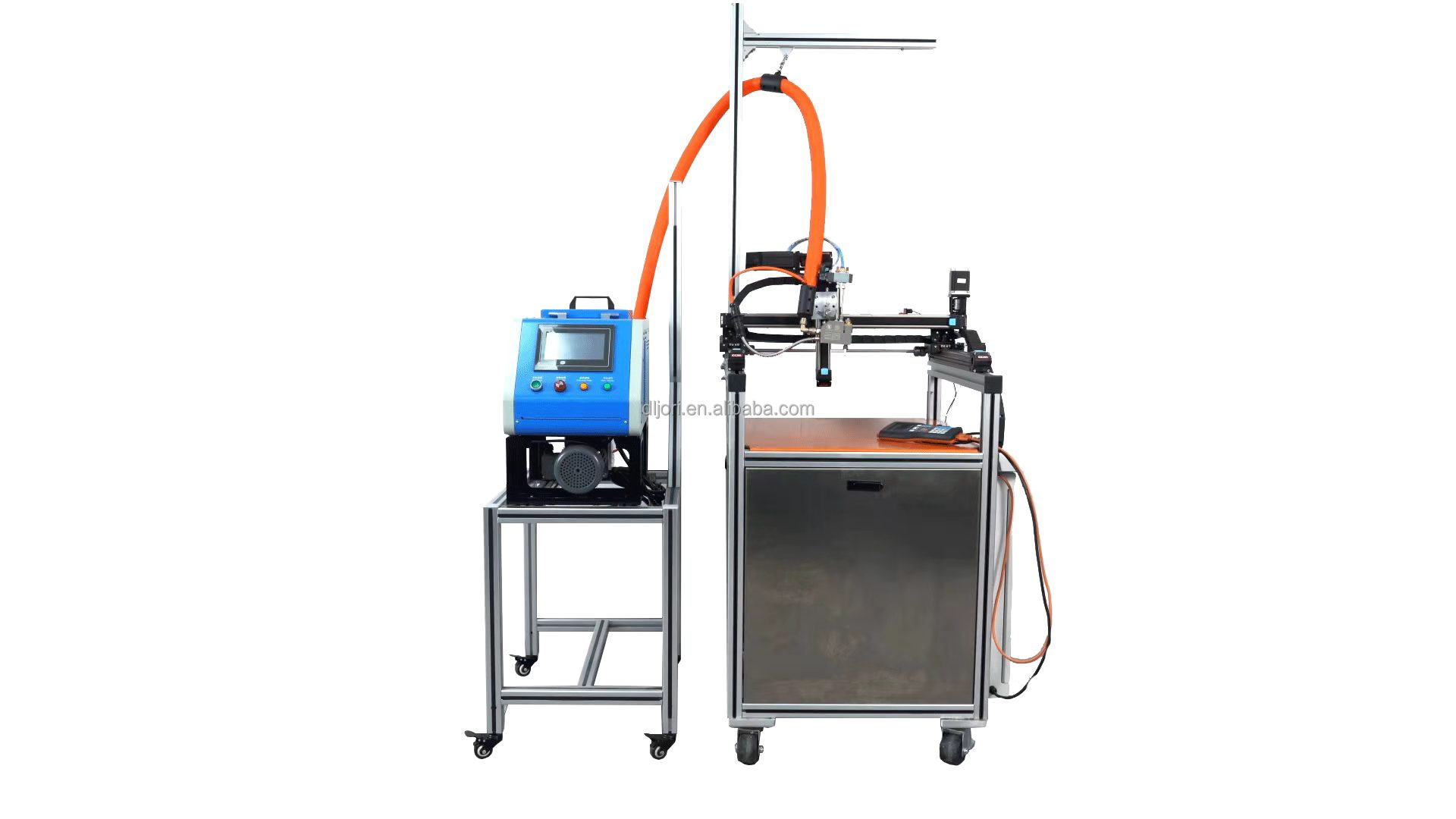 Simple Type 4L Hot Melt Glue Machine Full Automatic Spray Gluing Modulle Gun System