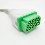 11 Pin TPU GE Marquette ECG Cables And Leadwires