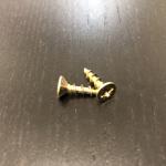 M3.5x15mm Pozidriv Cross Recessed Countersunk Coarse Thread CSK Ribbed Head