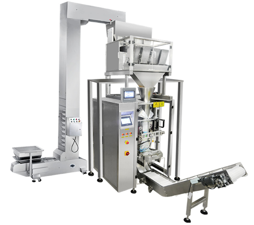 Alumina Ball Desiccant 4 Hoppers Linear Scale Pouch Packaging Machine Silica Gel Desiccant Pouch Packaging Machine