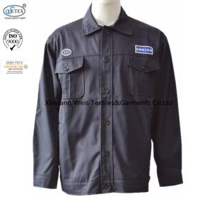 Wholesale Black Fr Rated Jackets Shirt Anti Static Acid Alkali Resistant Oil Gas Working from china suppliers