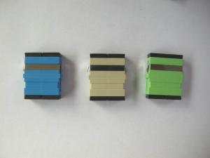 Wholesale Green color plastic Low insertion Loss Duplex Flangeless Fiber Optic Adapter for Telecommunication from china suppliers