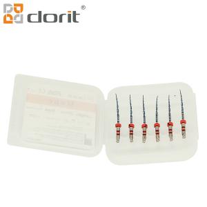 Wholesale RED Flexible Rotary Dental Endo Files Endodontic Files Heat Activation 06 Taper 0.25mm from china suppliers