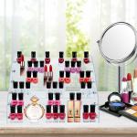 6 Layers Acrylic Storage Rack For Nail Polish Organizing Eyeglasses Essential