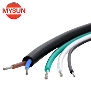 Wholesale 200.C UL Listed Silicone Sheathed Wire 0.08 Jacket In Black White Red Blue Brown Green from china suppliers