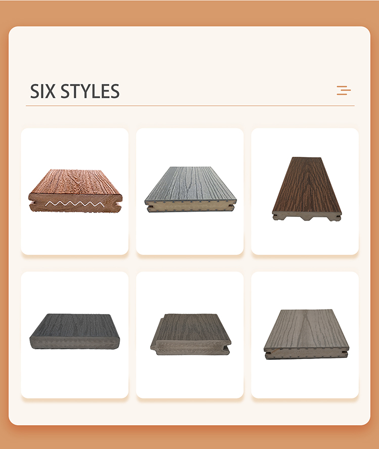 18mm Thickness Deluxe Arch Solid Decking for Outdoor Living Space Design