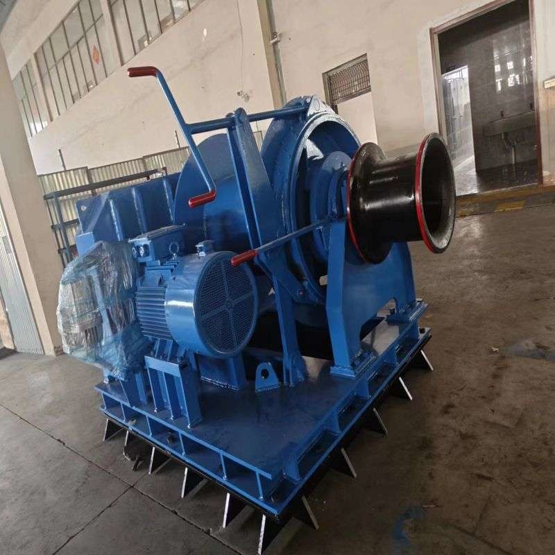 200m Wire Rope Marine Electric Winch For Boat 30 Ton Capacity
