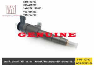 Wholesale Bosch Genuine and New Fuel Injector 0445110340 0445110739 0986435203 for 1980S5 1696927 9687069280 AV2Q-9F593-BA from china suppliers