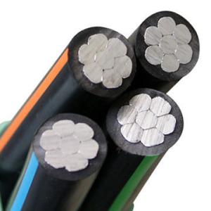 Wholesale 4*35 4*50 ABC Low Voltage Aerial Bundled Cable PE Insulation Aerial Insulation Line from china suppliers