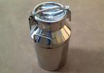 Stainless Steel Liquid Storage Tanks / Milk Cans / Milk Bottles , FDA Certificat